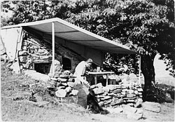 Hut on the island Hjertya, Norway, c. 1933