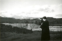 Kurt Schwitters im Lake District, 1945
