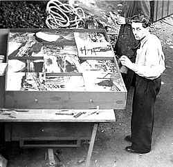 Ernst Schwitters in London, 1944