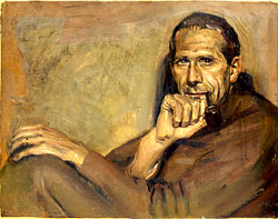 Kurt Schwitters, Untitled (Portrait of Alfred Sohn-Rethel 1), 1941