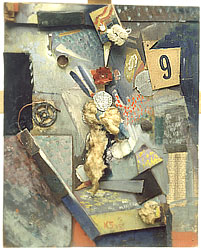 Kurt Schwitters, Ohne Titel (Merzbild 9), 1943